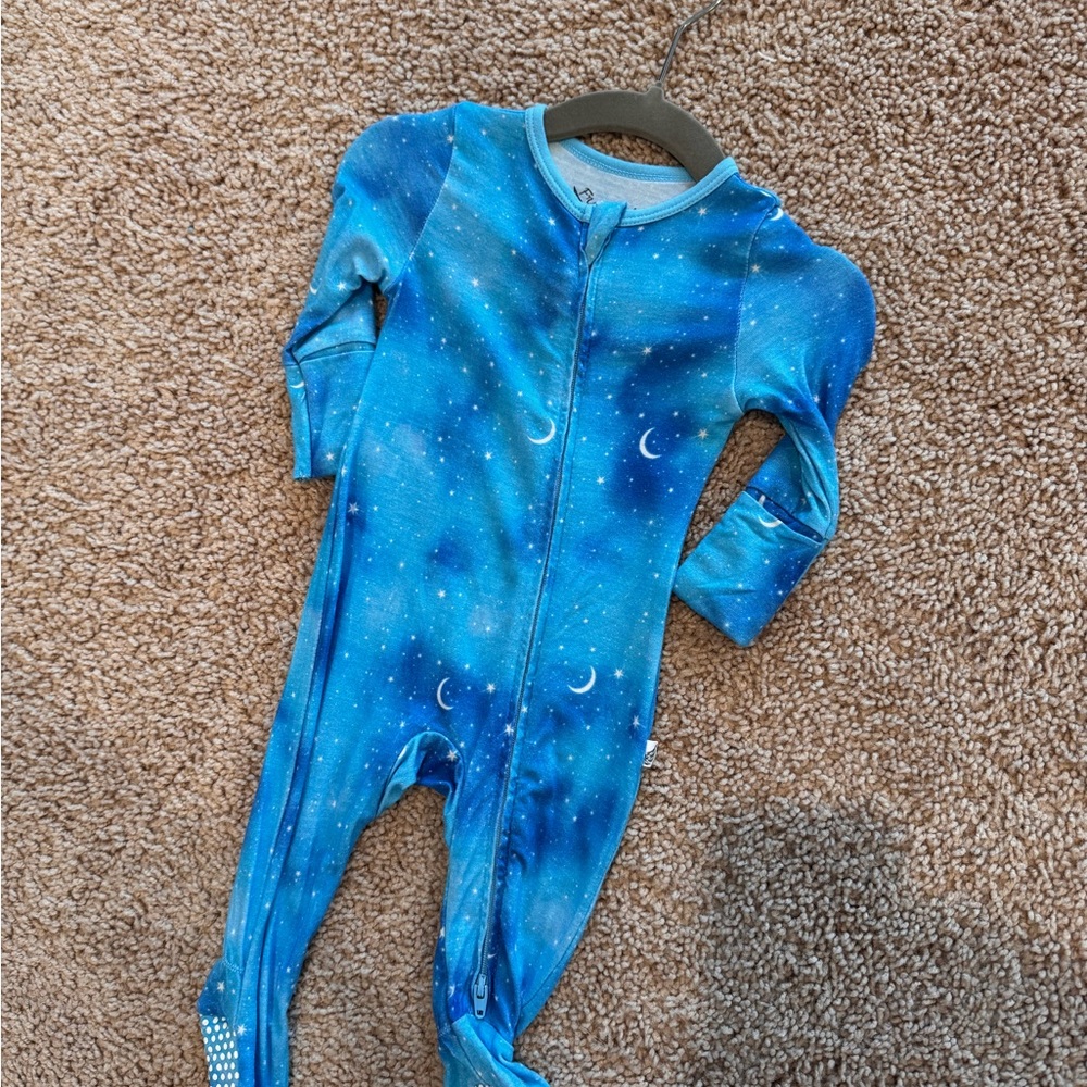 Free Birdees Blue Starry Night Kids One Piece